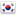 Flagge von Republik Korea