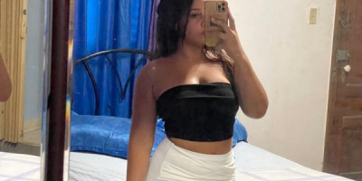 Chica joven morineta de 18 años super limpia y bella