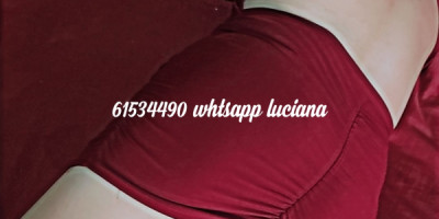 Lindisima luciana para ti en santa ana disponible este dia