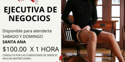 Ejecutiva para citas discretas FIN DE SEMANA