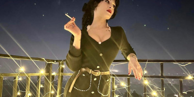 Mystical siren of desire where elegance meets fire passion